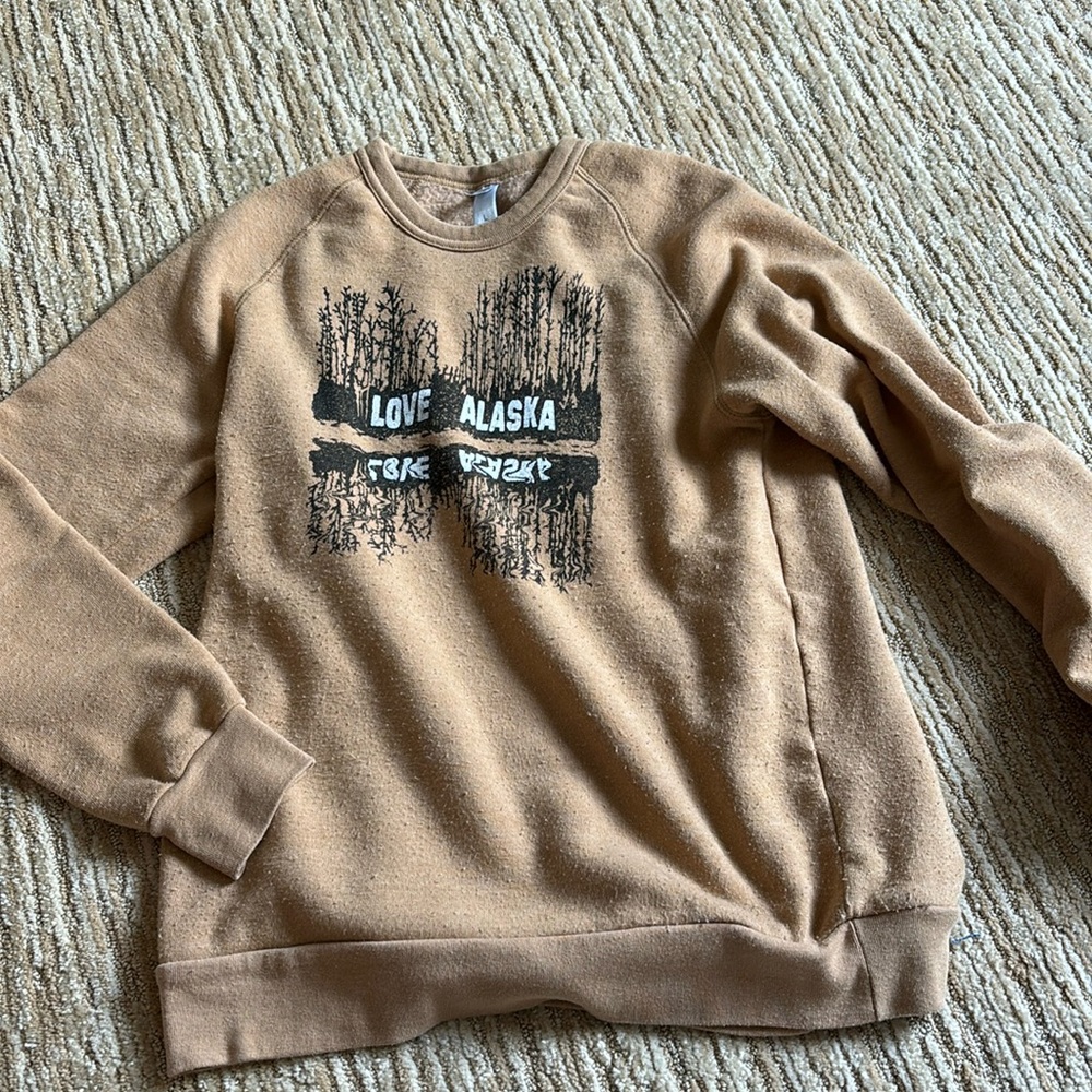 49th state brewing sweatshirt Alaska love